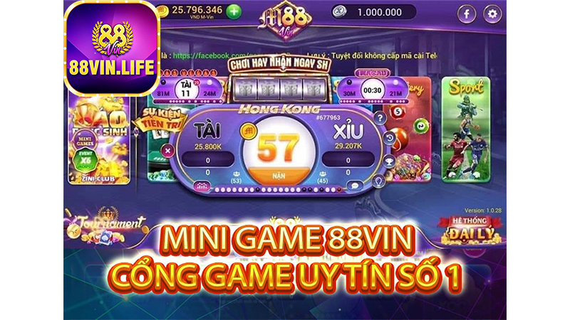 Mini game 88vin